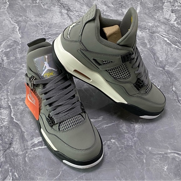 Jordan 4 Retro Cool Grey -Men’s Athletic Sneakers Shoes - Picture 6 of 10